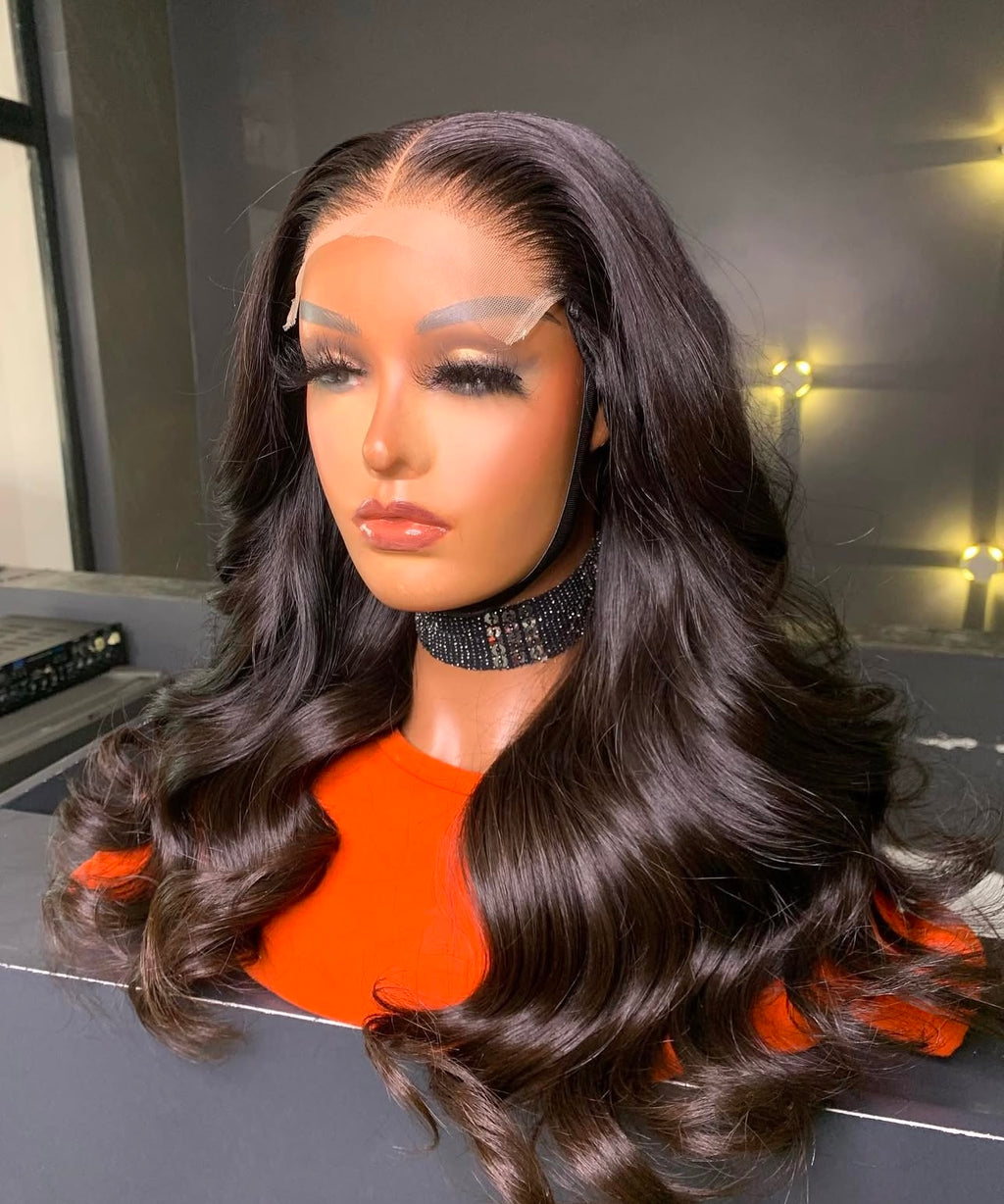 “16” 5x5 Double Drawn Wig