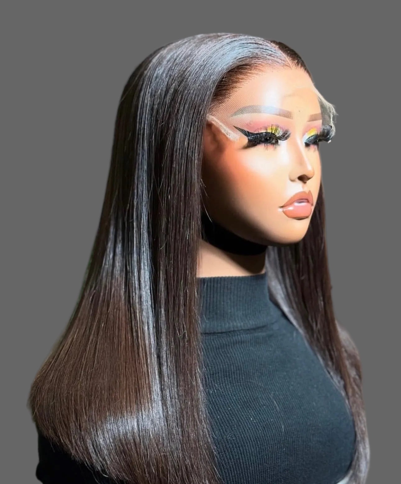 “16” 5x5 HD Double Drawn Wig