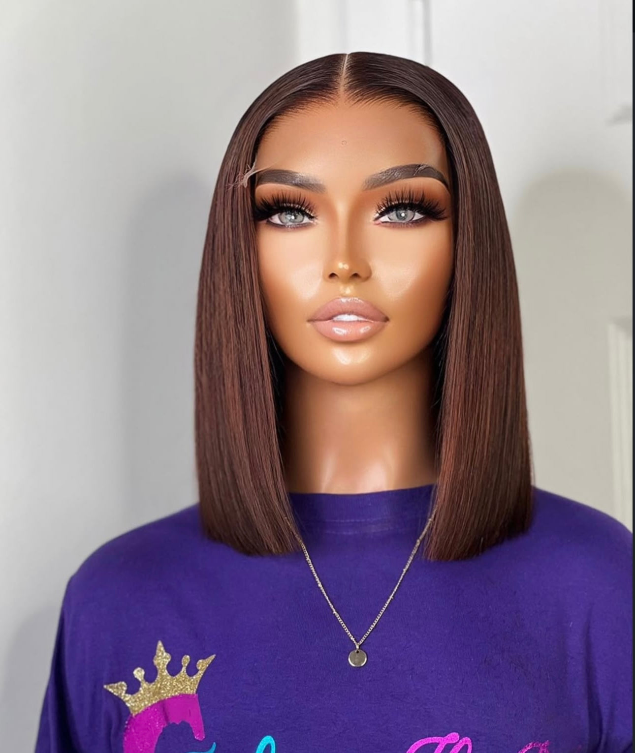 Straight 5x5 Ombré Wigs