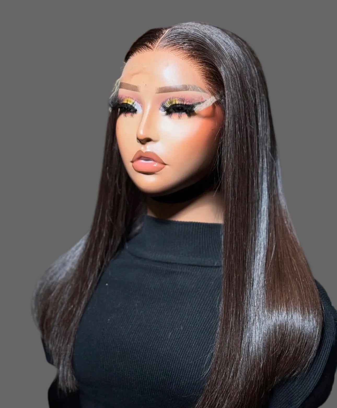 “16” 5x5 HD Double Drawn Wig