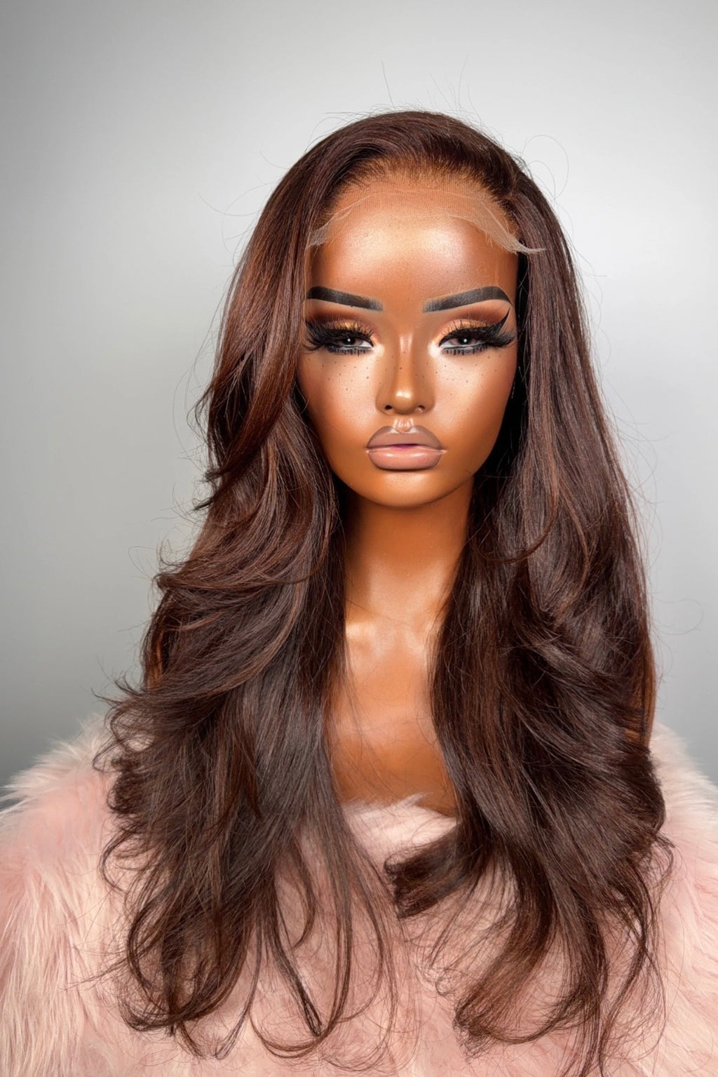 “20” 5x5 Ombre Single Drawn Wig