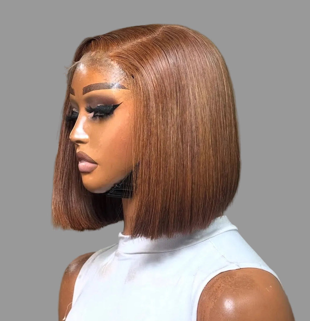 “8inch 5x5 Blonde Wig