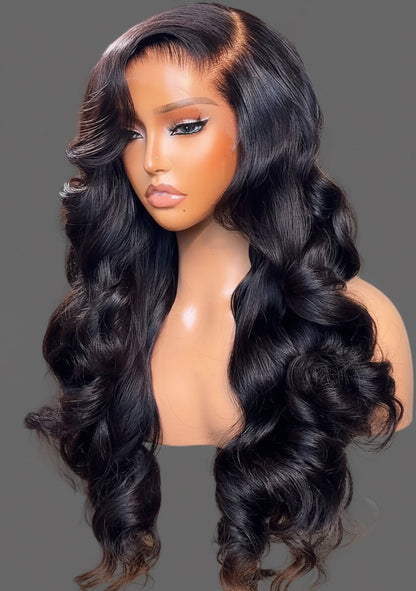 “24inch 5x5 Bouncy Curls Wig
