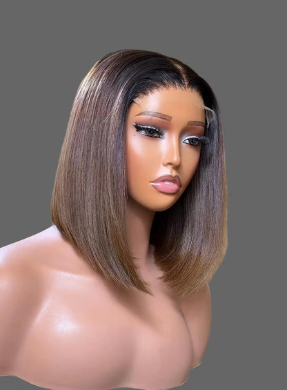 “10” 5x5 Double Drawn Custom Wig