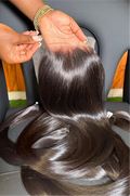 “HD Lace 13*4 Full Frontal Straight Closures only