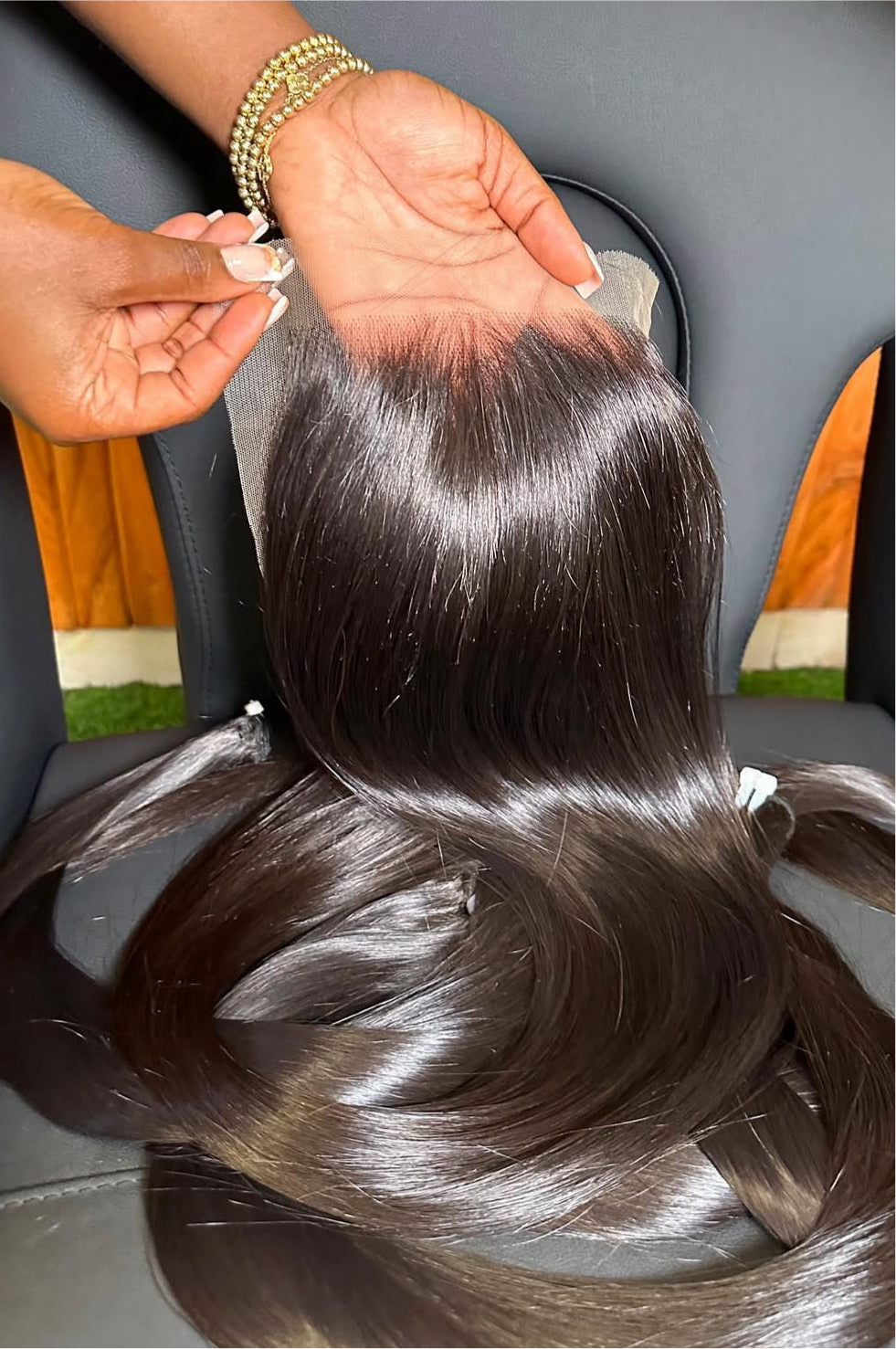 “HD Lace 13*4 Full Frontal Straight Closures only