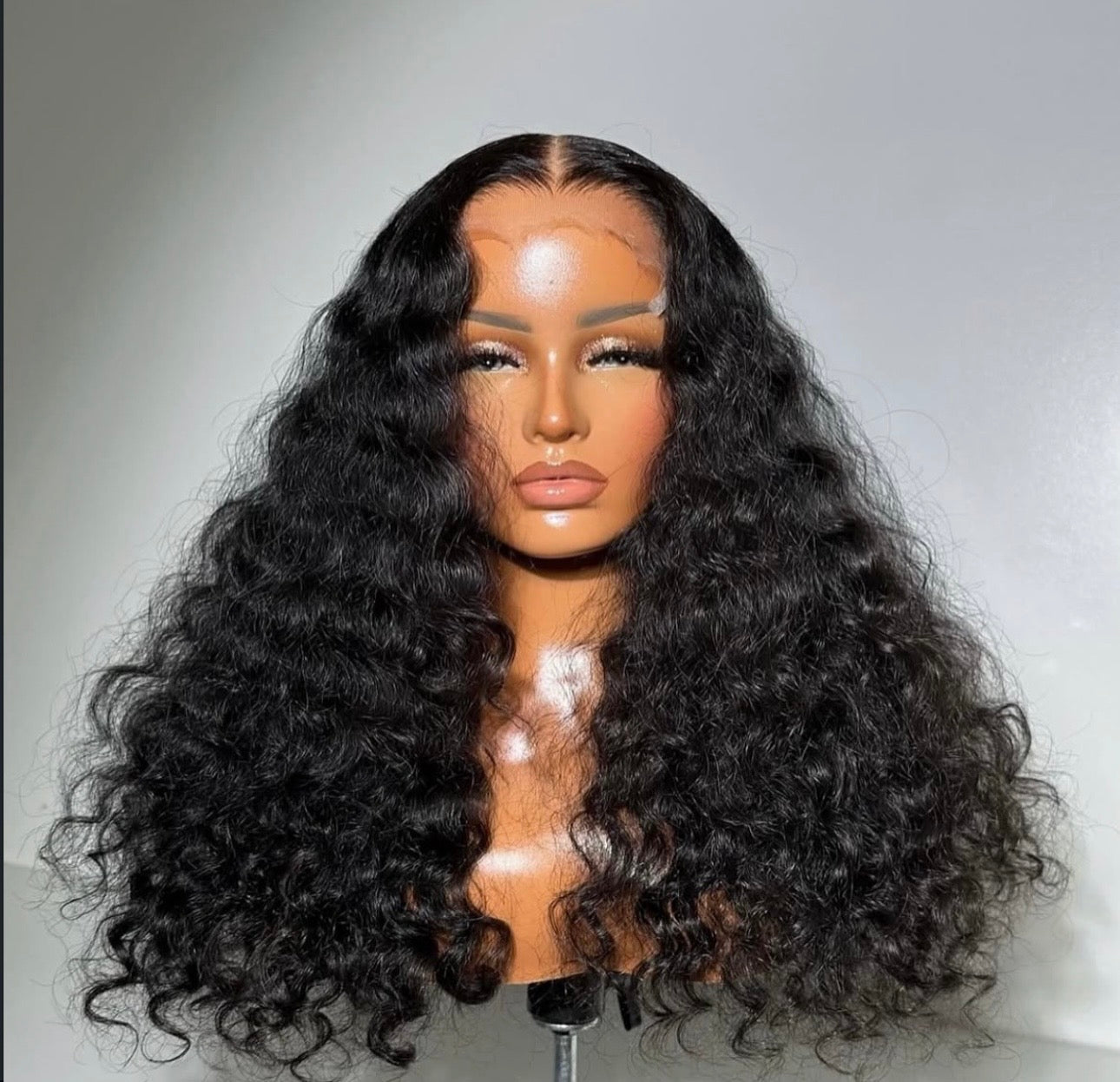 “16inch 3Part Waterwave Wig