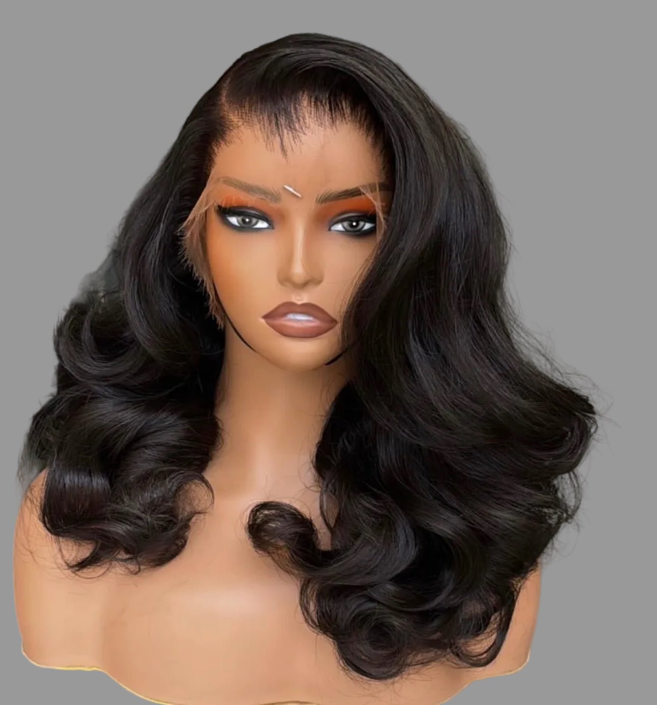 “16inch 13x6 HD Full Frontal Glueless Wig