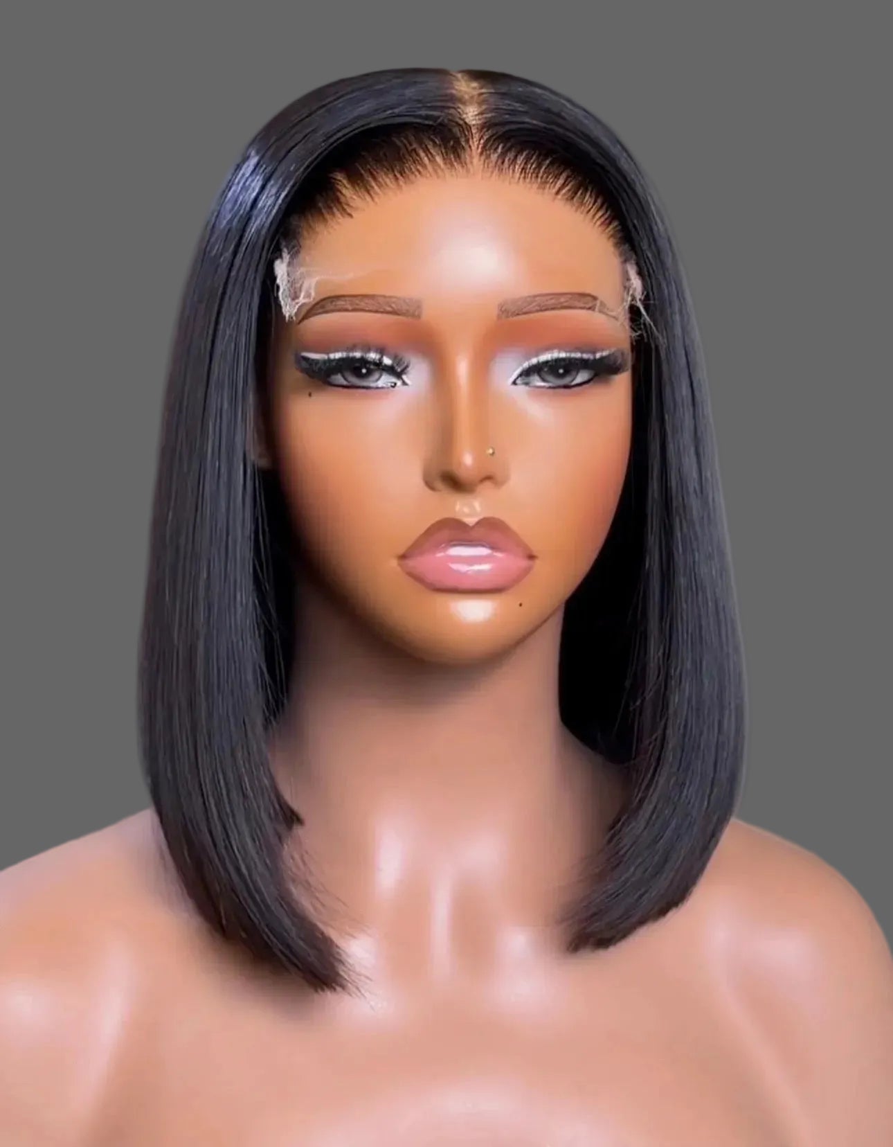 “10” 5x5 HD Double Drawn Wig