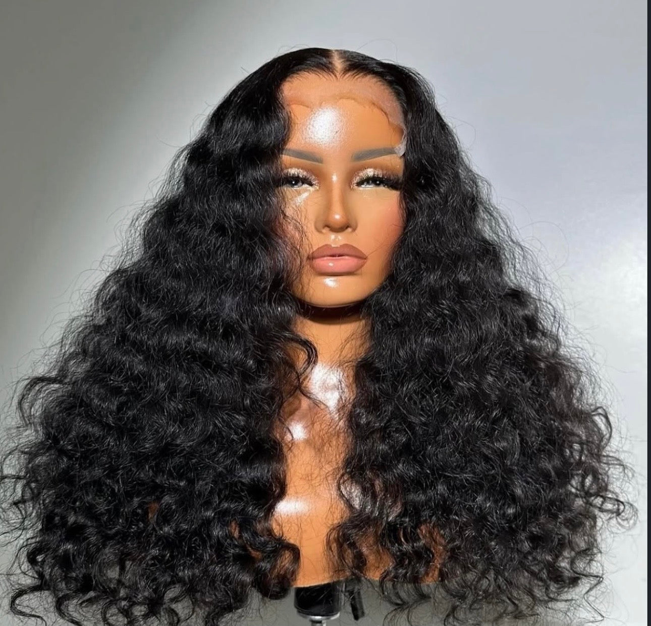 “16inch 3Part Waterwave Wig