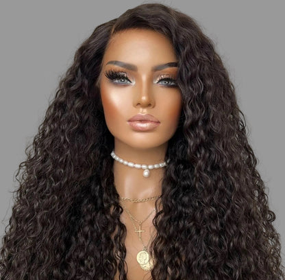 *Curly Full Frontal Glueless Wigs