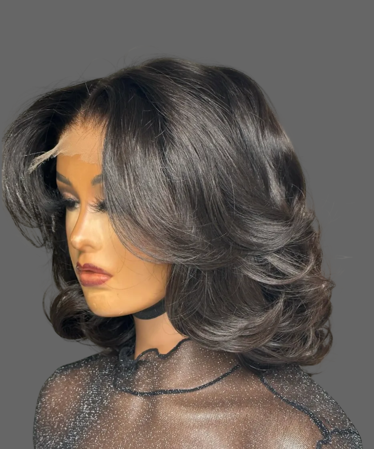 “10” 5x5 Double Drawn Styled Wig
