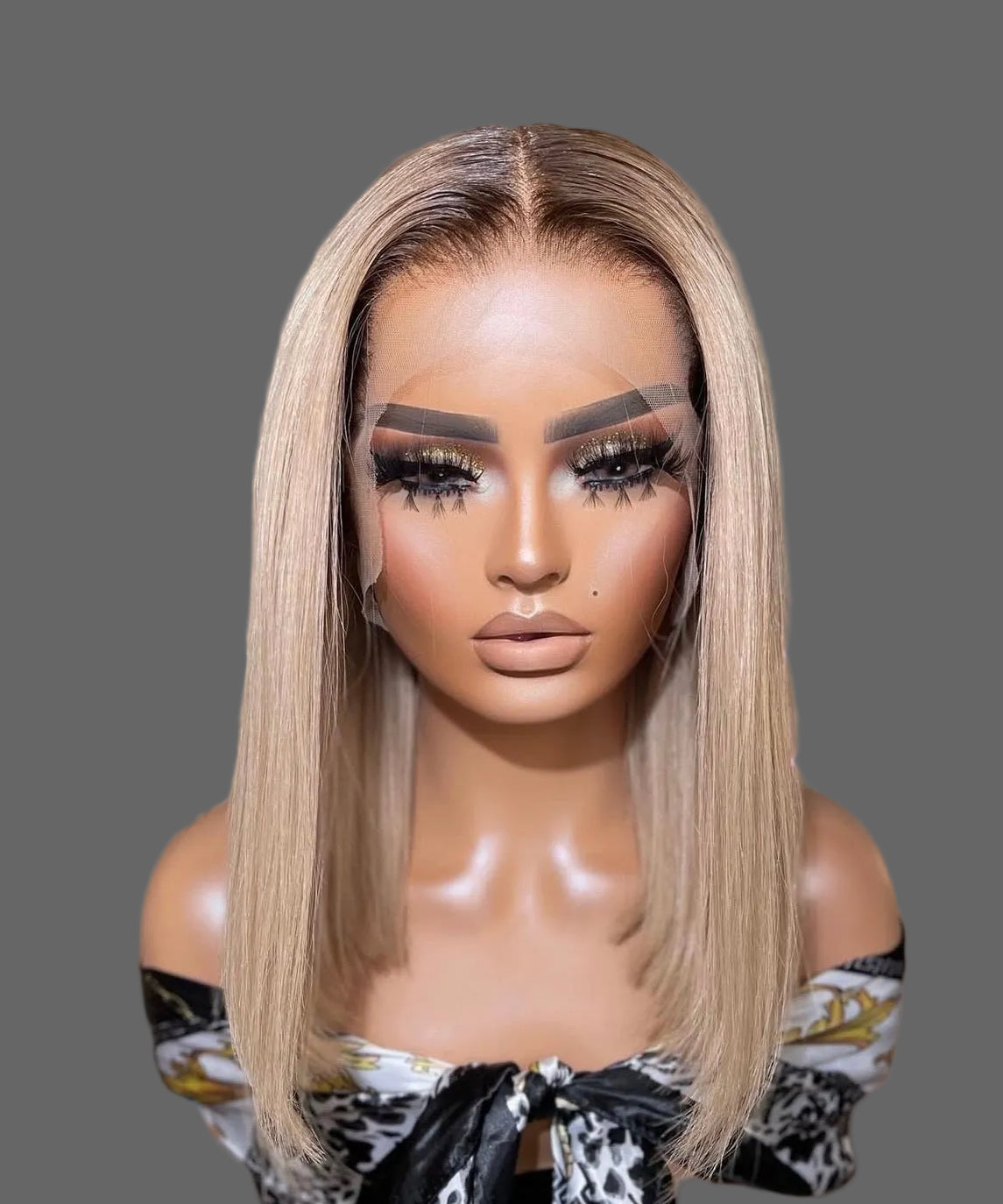 “14” Glueless 13x4 Blondy Wig
