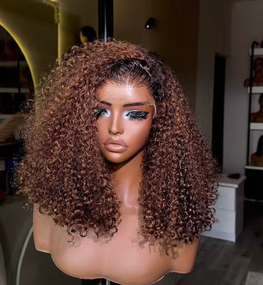 *5x5 Ombré Mongolian Curls 10” - 16”