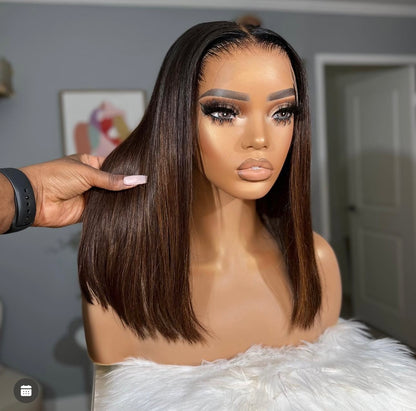 “14inch Ombré Full Frontal Wig