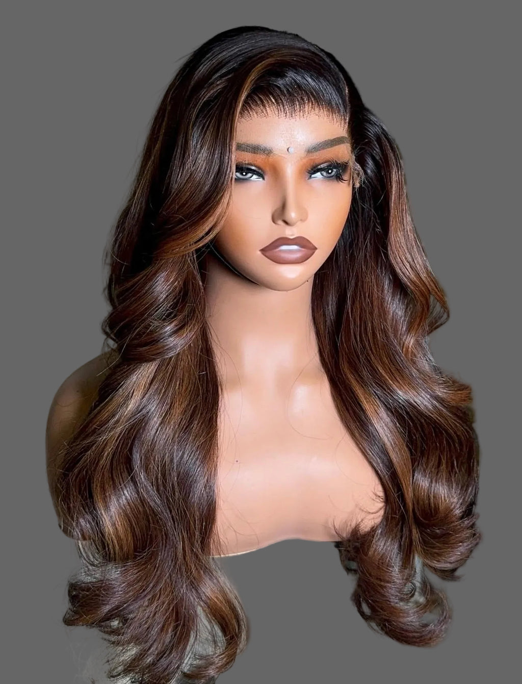 “18” 5x5 HD Custom Double Drawn Styled Wig