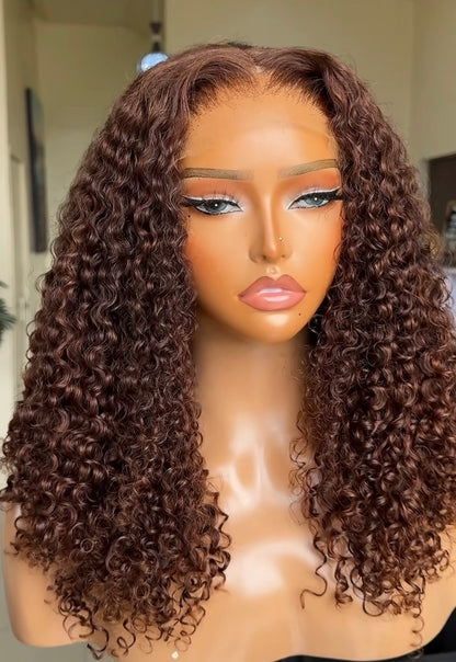 Ombre Curly 3Part Wigs