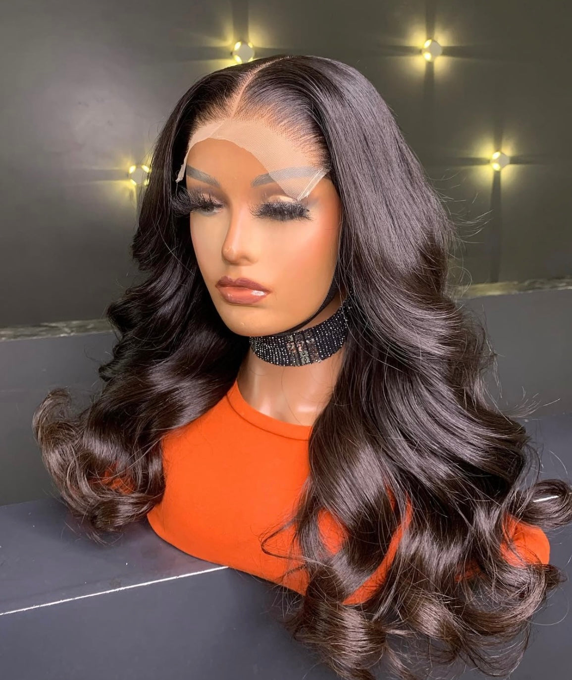“16” 5x5 Double Drawn Wig