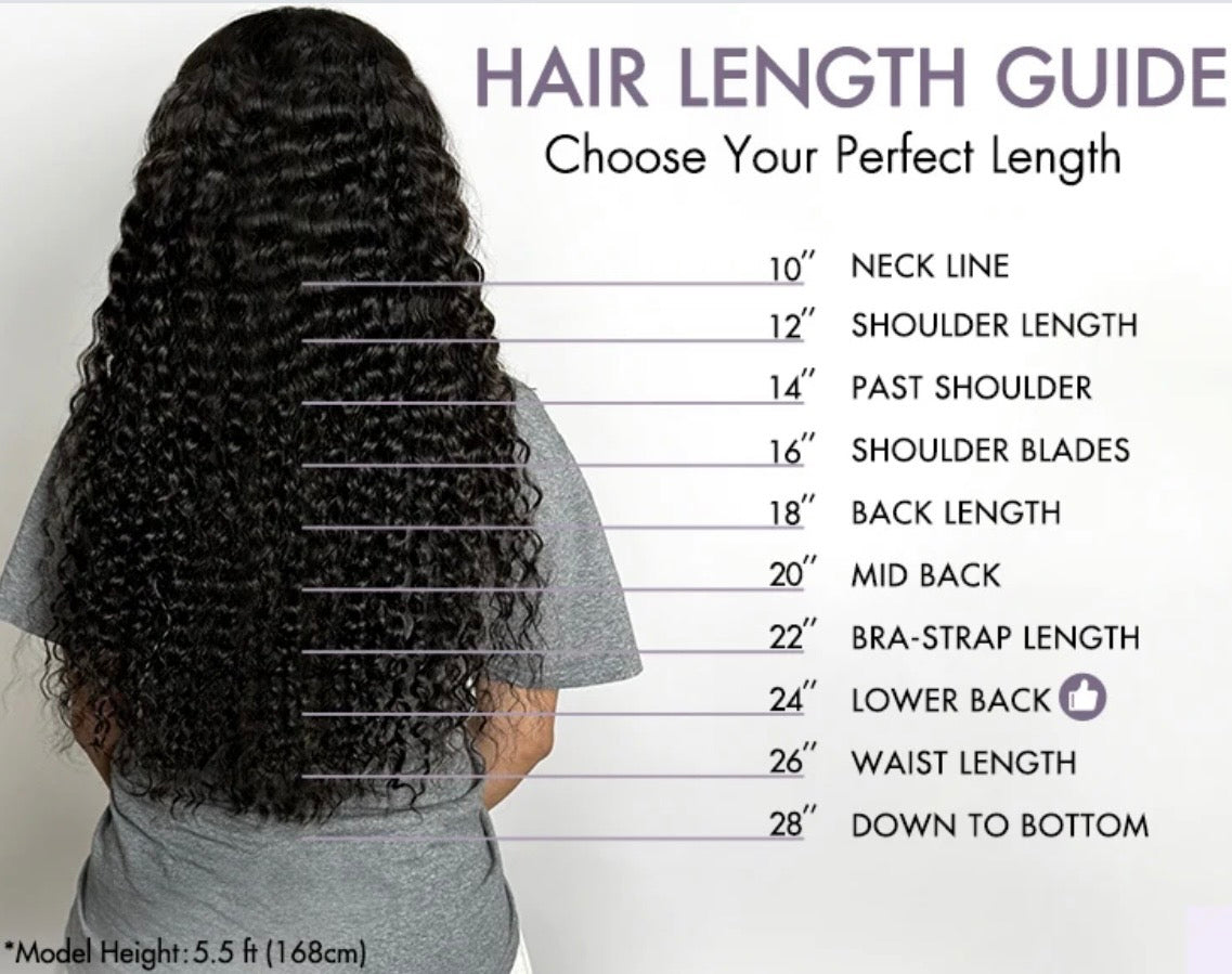 *5x5 HD Burmese DD Wig 10” - 30”