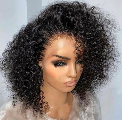 “10” Waterwave Glueless Full Frontal Wig