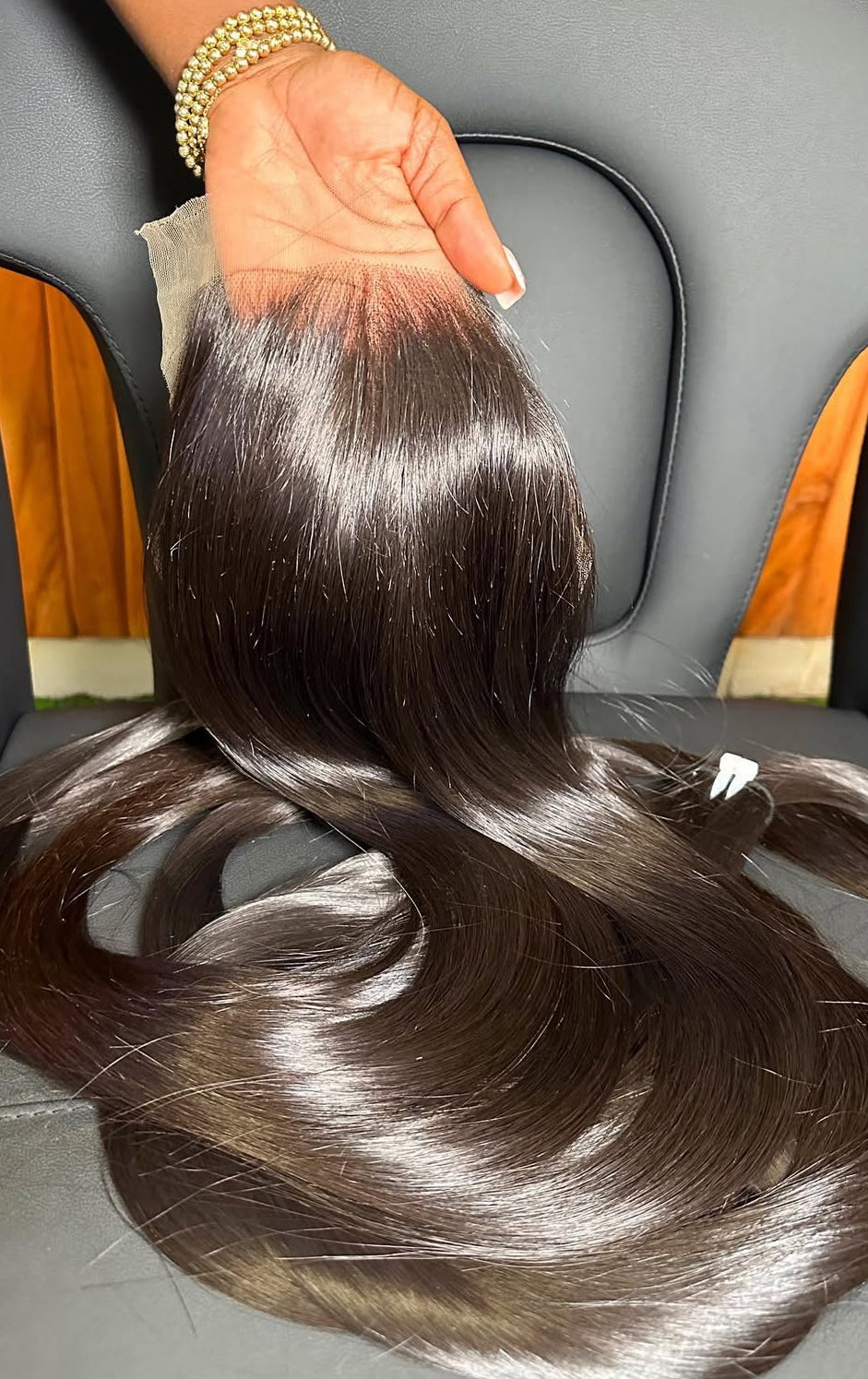 “HD Lace 13*4 Full Frontal Straight Closures only