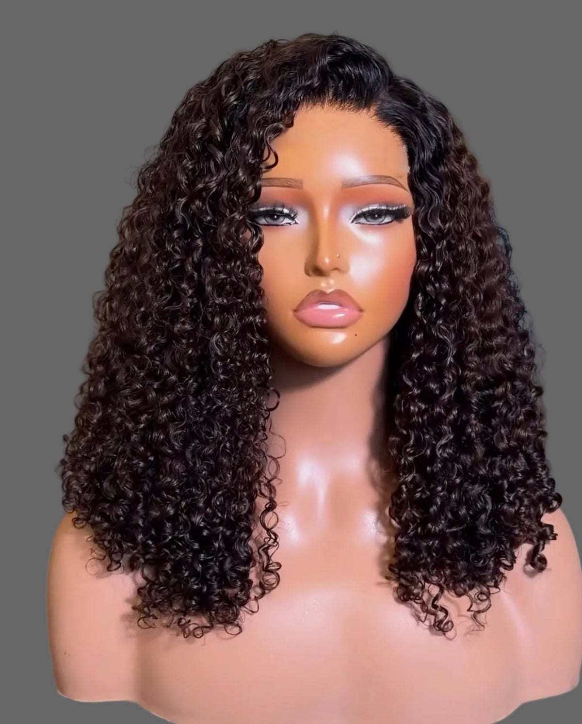 “14” 5x5 HD Burmese Browny Wig