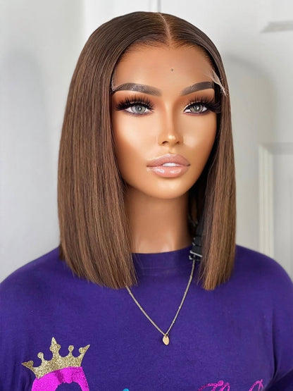 “10inch 5x5 Blondy Wig