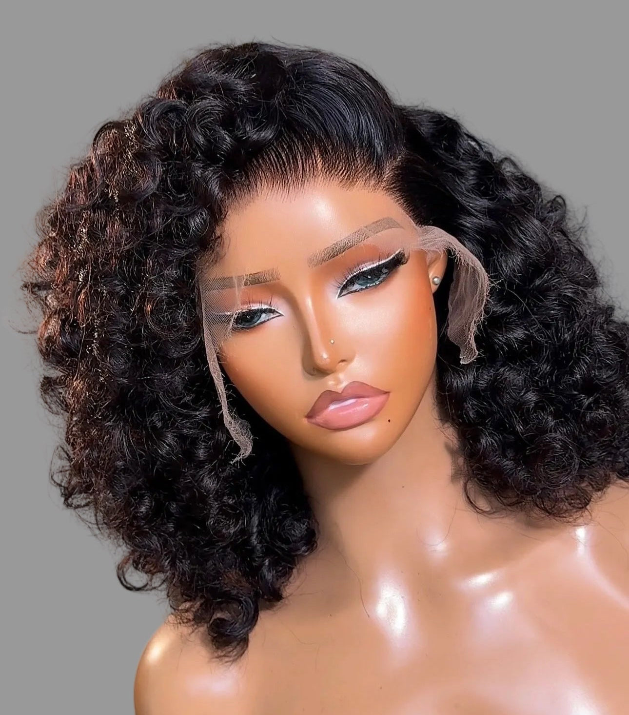 *Glueless 13*4 Malaysian Curls 10” - 20”
