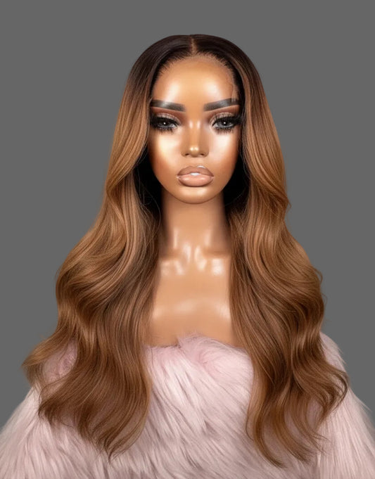 *5x5 Blonde Straight Wigs
