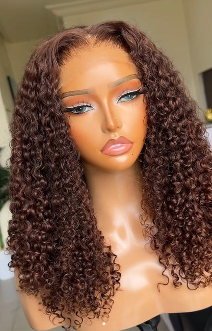 Ombre Curly 3Part Wigs
