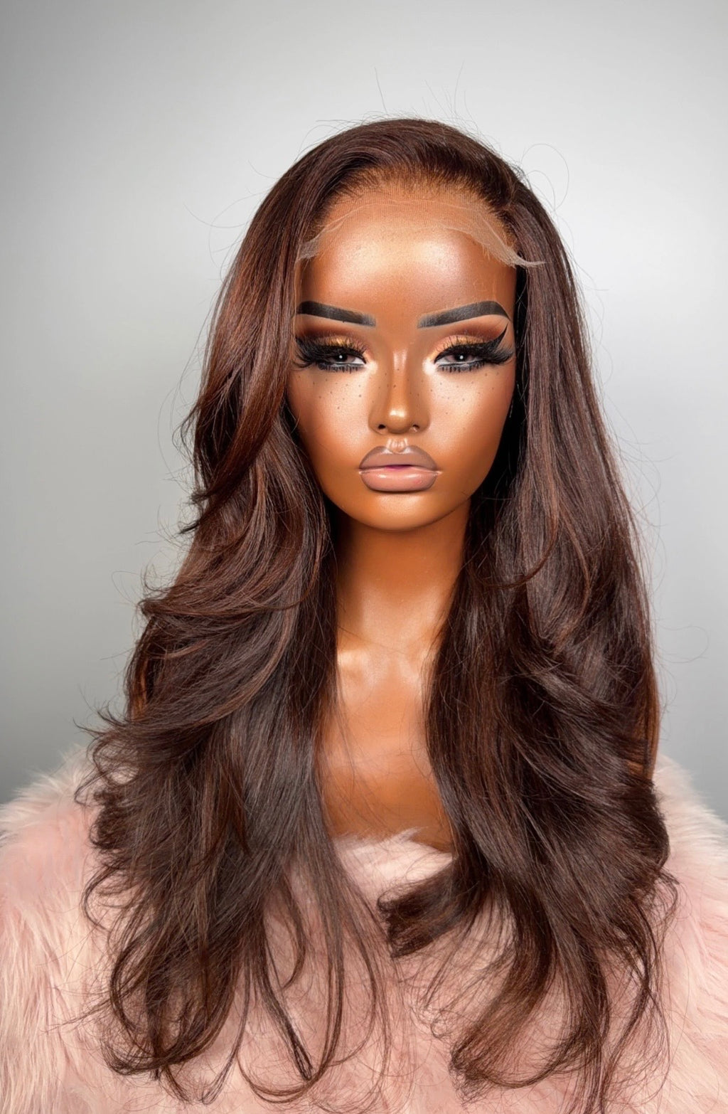 “20” 5x5 Ombre Single Drawn Wig