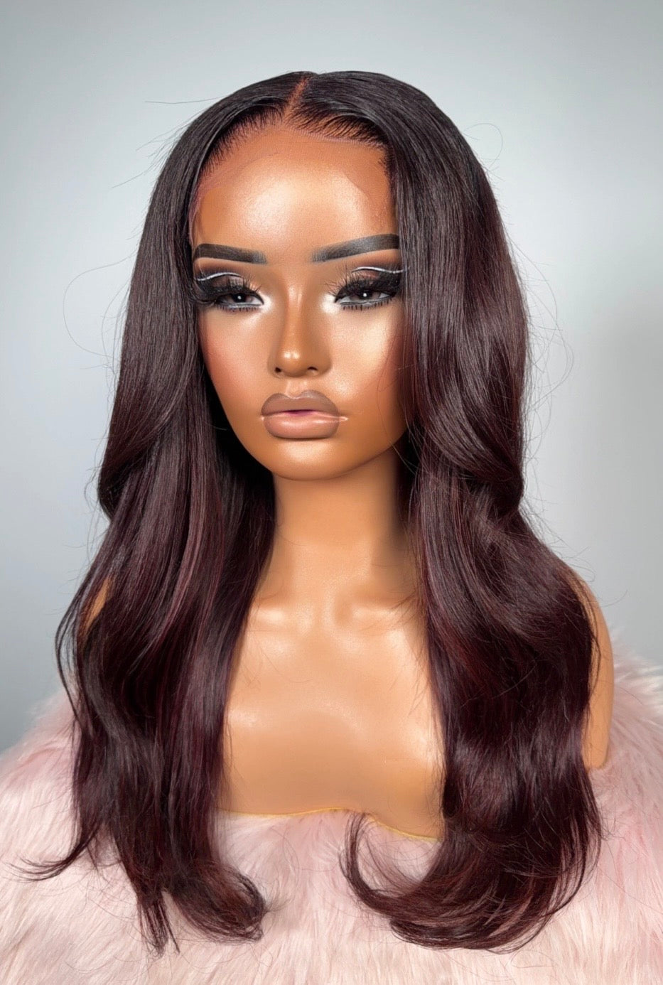 “16inch 5x5 Color Wig