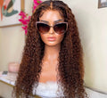 “18” 3Part Ombré Jerry Curl Wig
