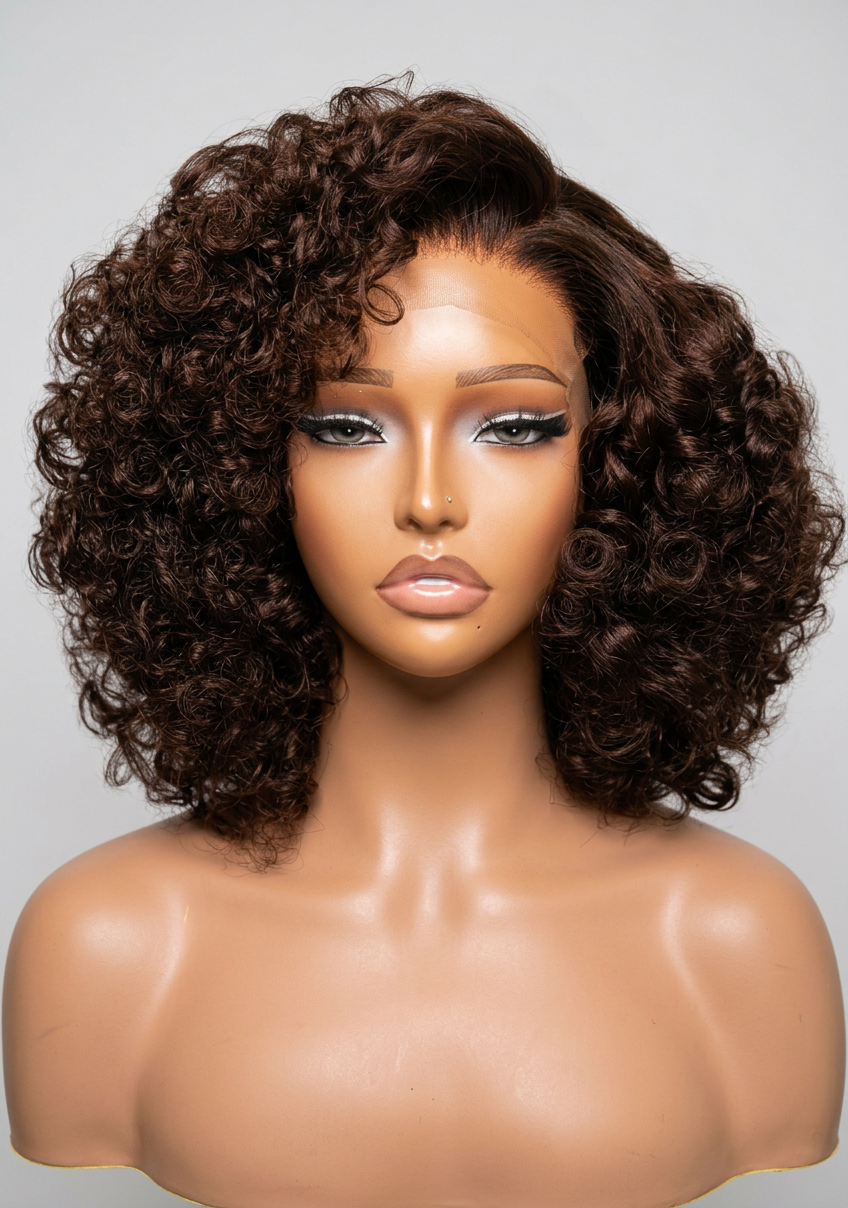 “12” 3part Browny Malaysian Curls