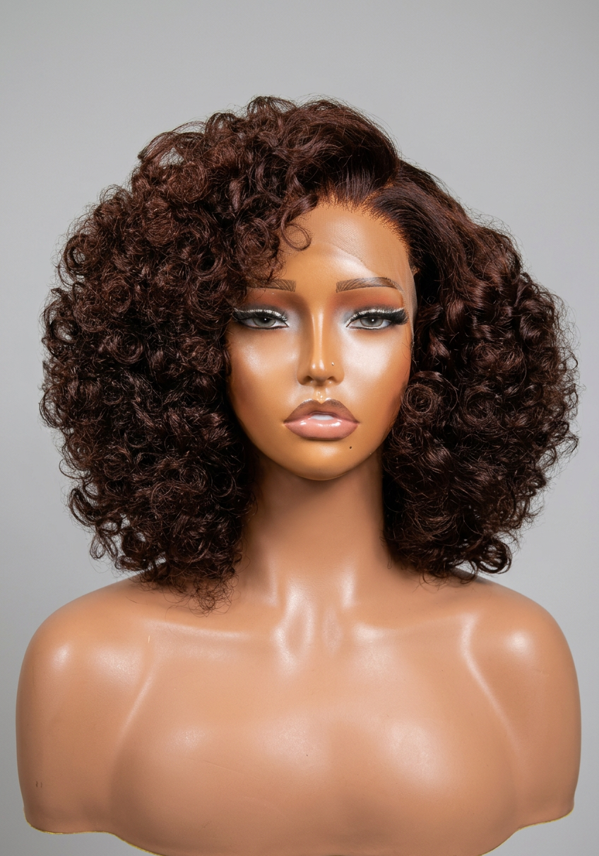 “12” 3part Browny Malaysian Curls
