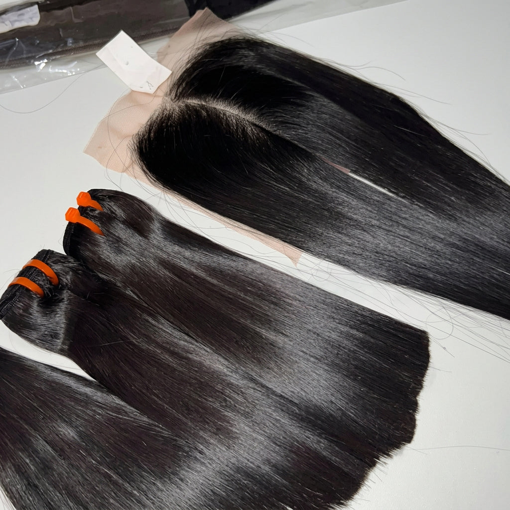 “10” Vietnamese Bundles + Closure